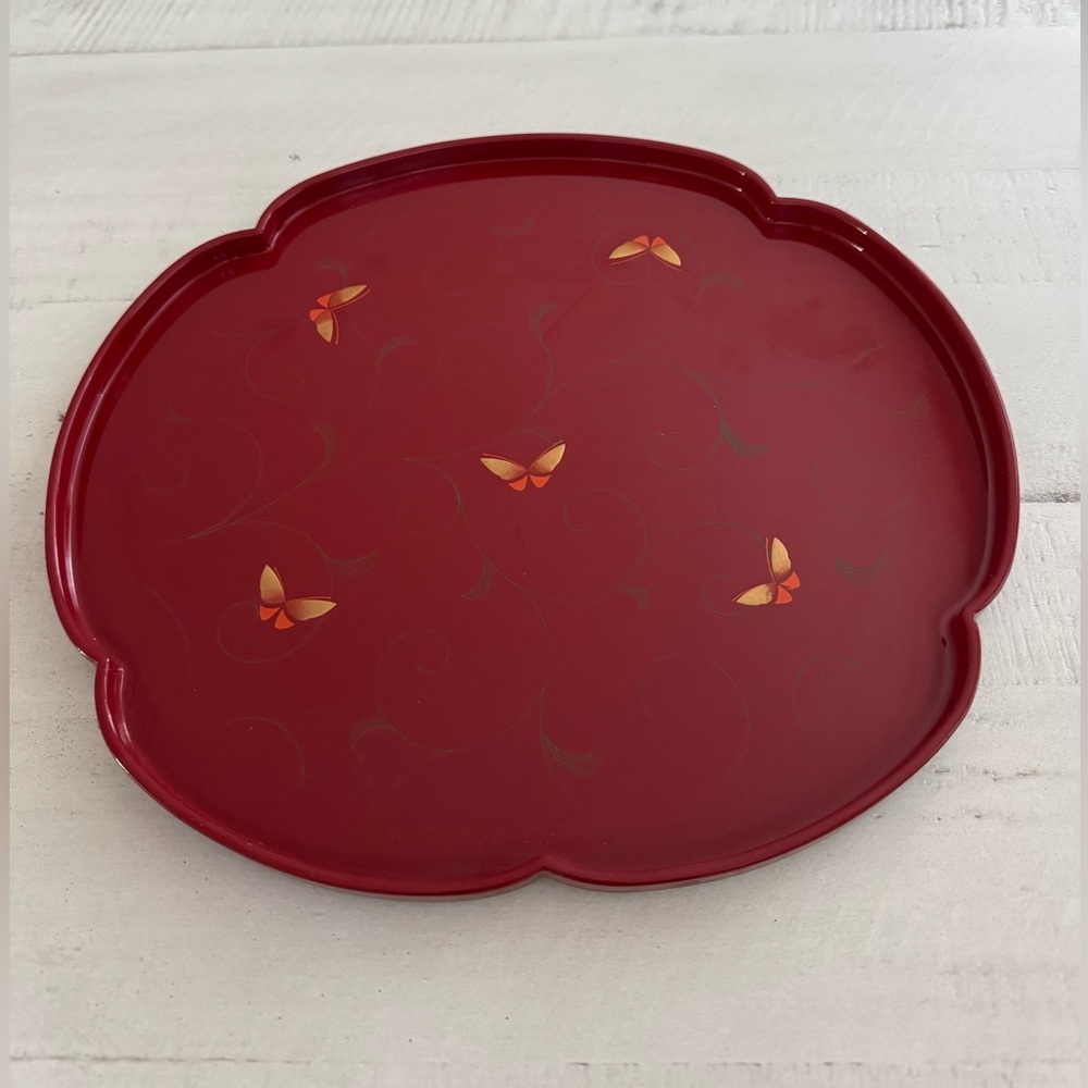 Vintage Japanese Lacquer Tray